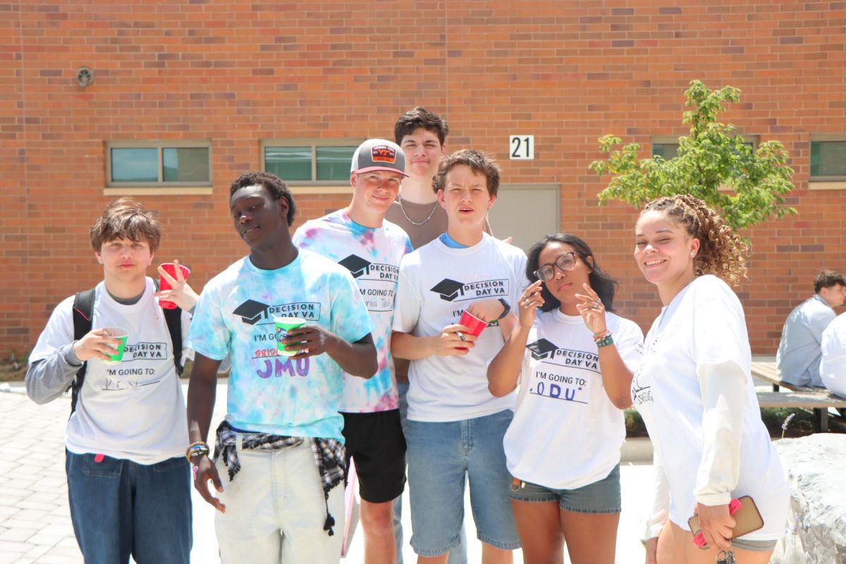 Seniors express their happiness at decision day.