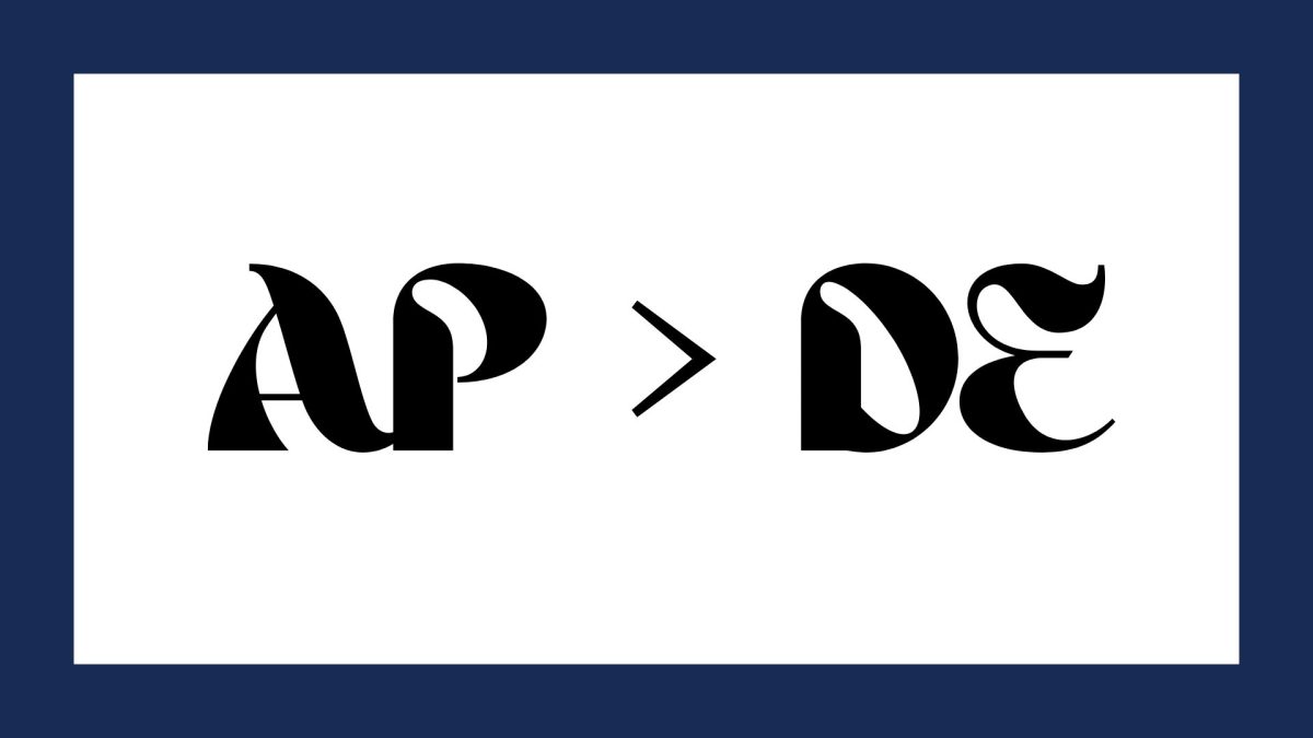 AP classes are better than DE